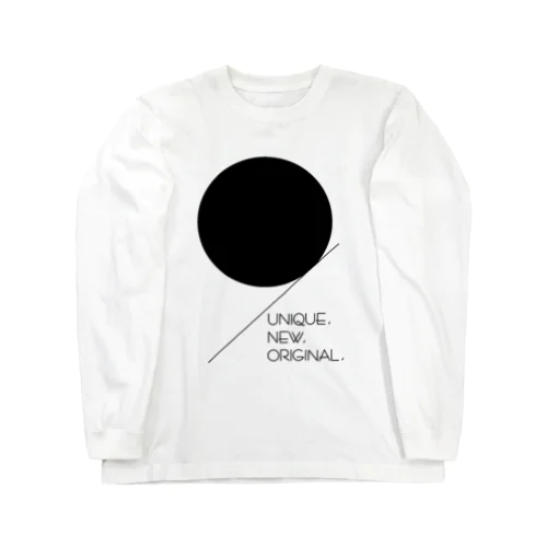 『UNIQUE,NEW,ORIGINAL,』ブランドロゴ Long Sleeve T-Shirt