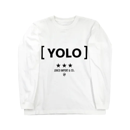 JENCO [ YOLO ] ロングスリーブTシャツ