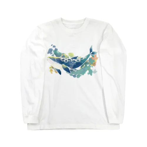 Whale Dream ロングスリーブTシャツ