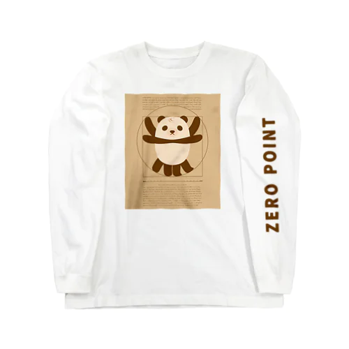 ウィトルウィウス的パン体図 Long Sleeve T-Shirt