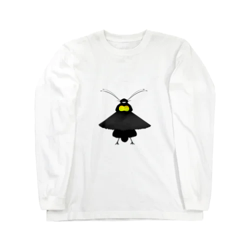 【寄付】カンザシフウチョウ Long Sleeve T-Shirt