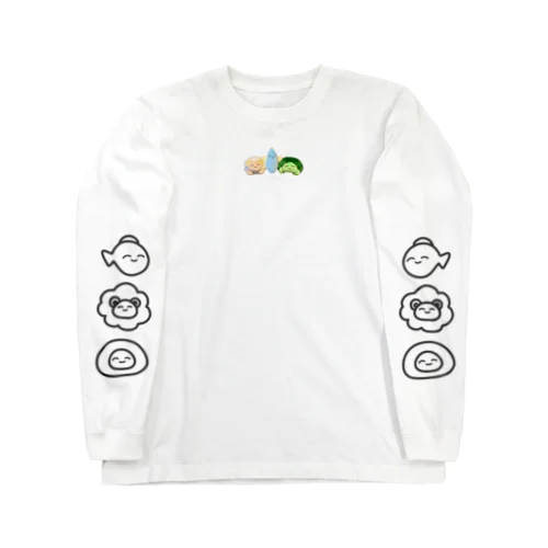 ぬ！ぴちぱ〜横並び〜 Long Sleeve T-Shirt