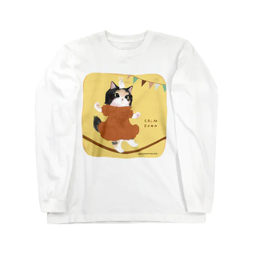 ラブ猫10ズみかん ロングスリーブTシャツ