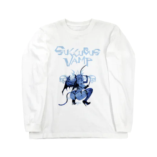 SUCCUBUS VAMP 0614 小悪魔 ヴォラプチュアス ブルー Long Sleeve T-Shirt