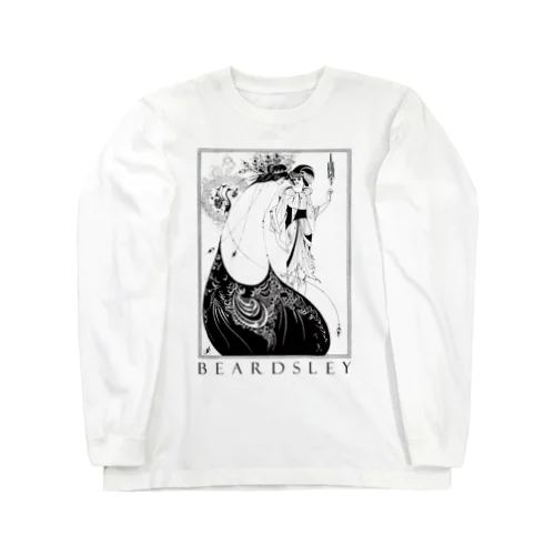 ビアズリー「孔雀のスカート」 Long Sleeve T-Shirt