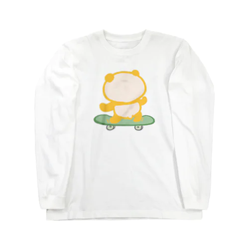 スケボーパンダ Long Sleeve T-Shirt