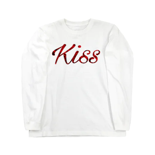 Kiss デザイン Long Sleeve T-Shirt