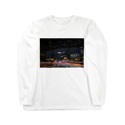 光跡 - Junction Light trail - ロングスリーブTシャツ