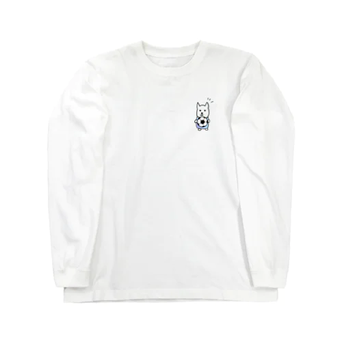 サッカー犬さん♪Part1 Long Sleeve T-Shirt