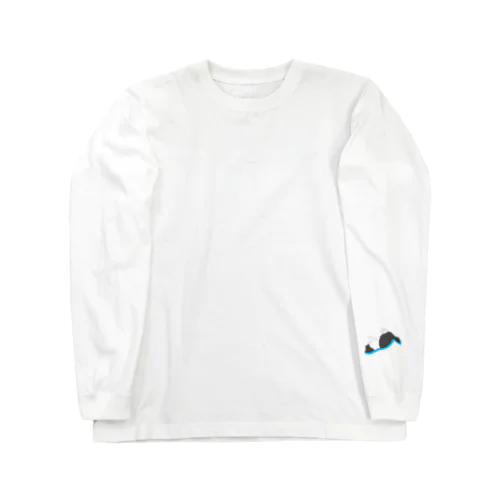 猫が落ちてる Long Sleeve T-Shirt