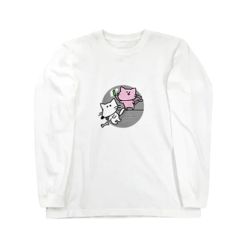 パロディワンチャンネコチャン Long Sleeve T-Shirt