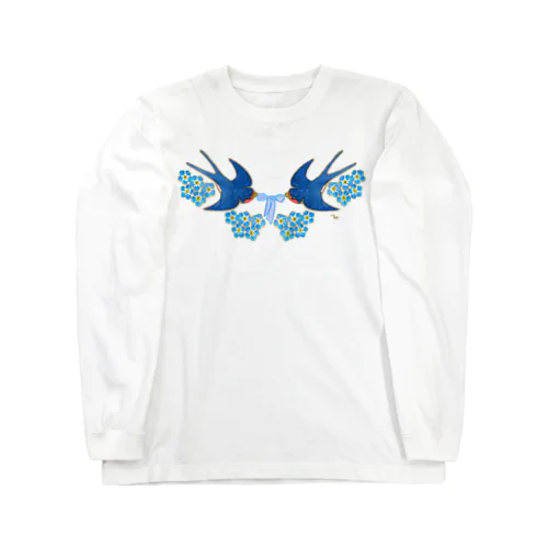 Forget me (k)not（抱きツバメちゃん） Long Sleeve T-Shirt