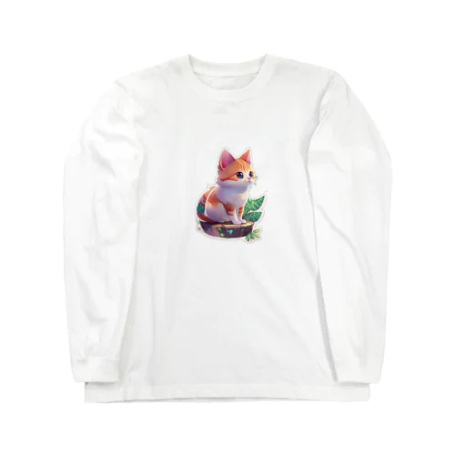 キュートな猫 Long Sleeve T-Shirt