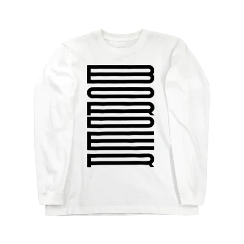 ボーダーに見えるBORDER Long Sleeve T-Shirt