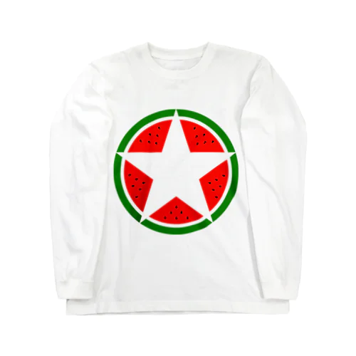 Suica star ロングスリーブTシャツ