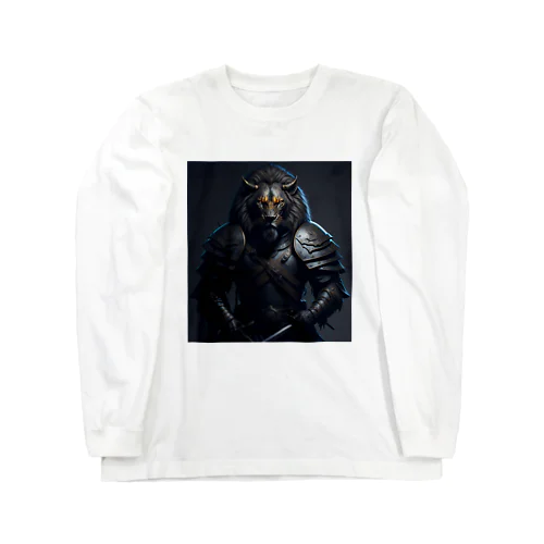 百獣の王ライオン侍 Long Sleeve T-Shirt