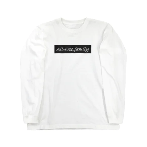 All-Free.family ロゴ Long Sleeve T-Shirt