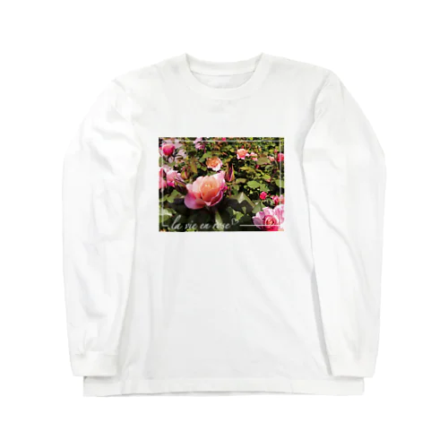 La Vie en rose Ⅱ Long Sleeve T-Shirt