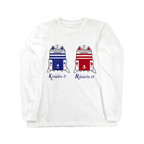 NYANKO FERRY【表裏プリント】 Long Sleeve T-Shirt