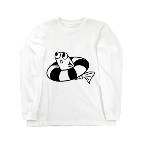 かっこいいめだか（うきわ） Long Sleeve T-Shirt