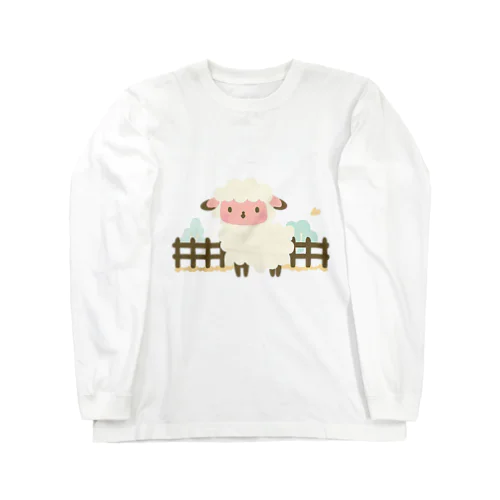 Sheep on the farm Long Sleeve T-Shirt