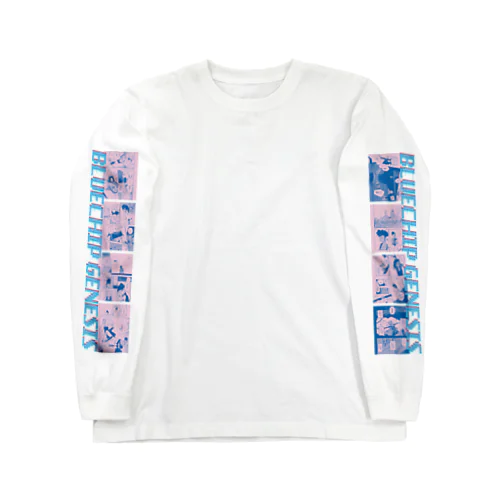 BLUECHIP-GENESIS-マンガスリーブ Long Sleeve T-Shirt