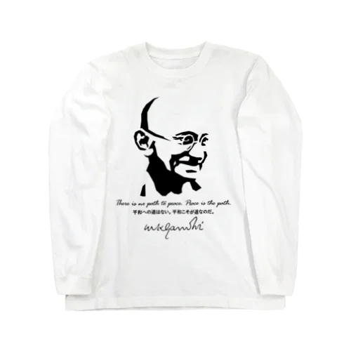 GANDHI ver.2 ロングスリーブTシャツ