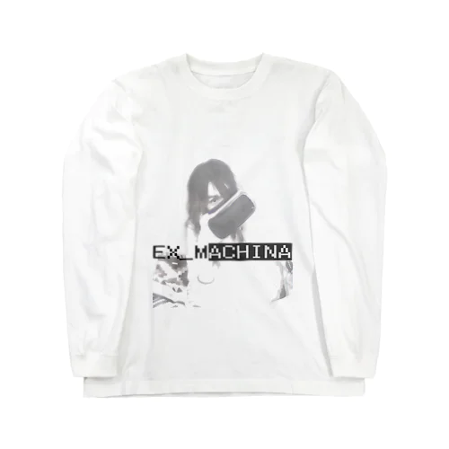 VR-Girl: Monotone Eye Long Sleeve T-Shirt