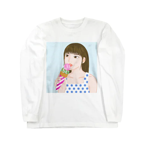 アイスクリーム Long Sleeve T-Shirt