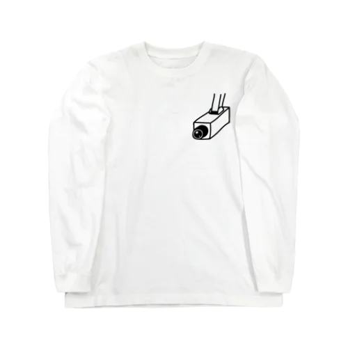 監視カメラ付き Long Sleeve T-Shirt