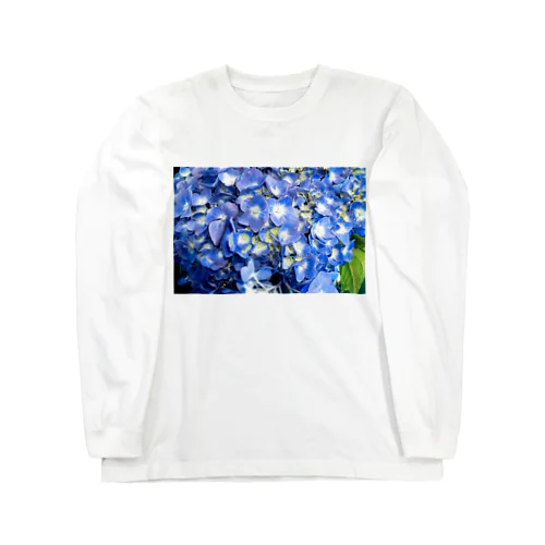 アジサイ アオ Long Sleeve T-Shirt