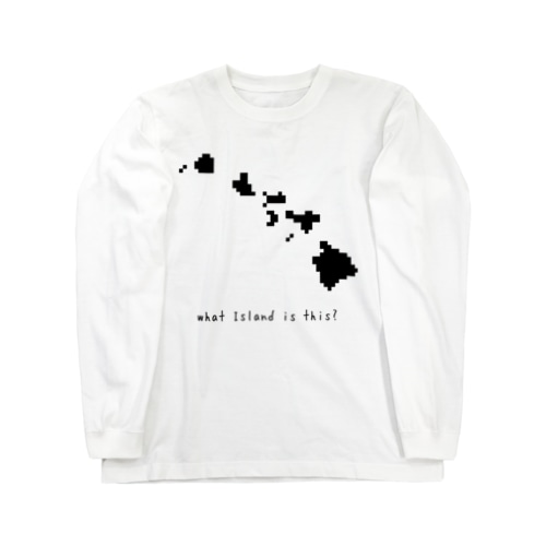 Hawaii map Long Sleeve T-Shirt