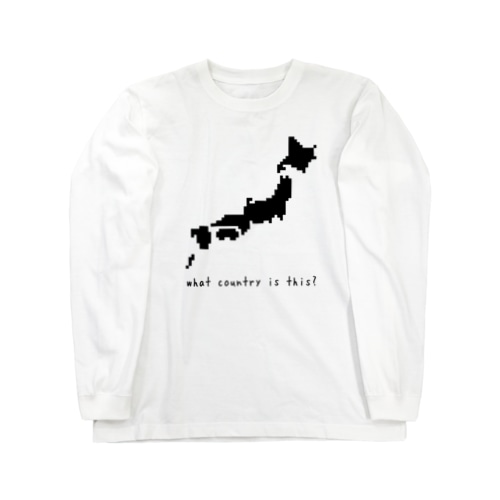 Japan map Long Sleeve T-Shirt