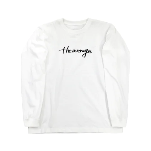 the average ロゴ Long Sleeve T-Shirt