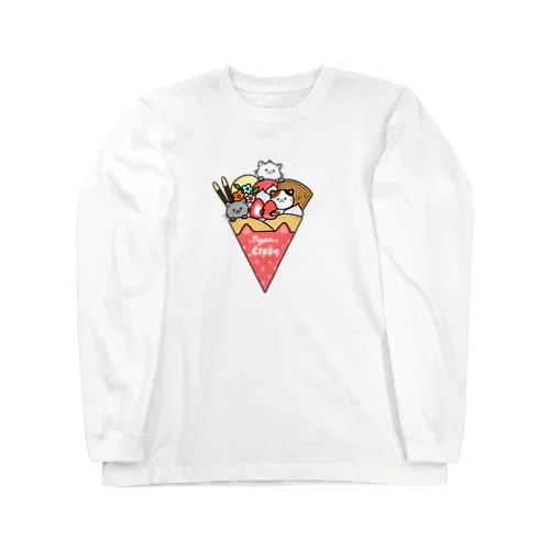 nyan crepe Long Sleeve T-Shirt