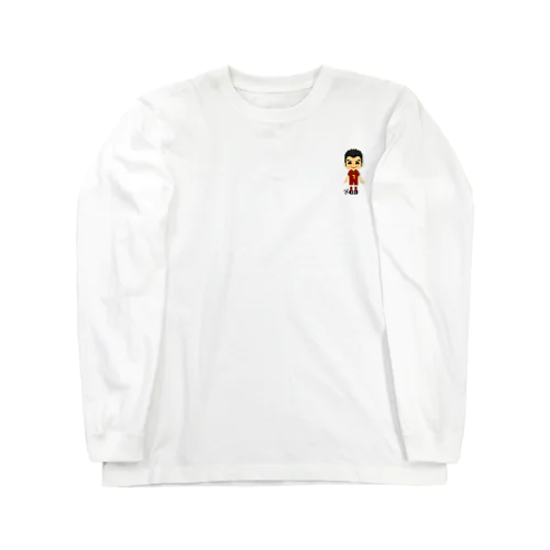 [ドット絵] サッカー選手 Vol.005 Long Sleeve T-Shirt