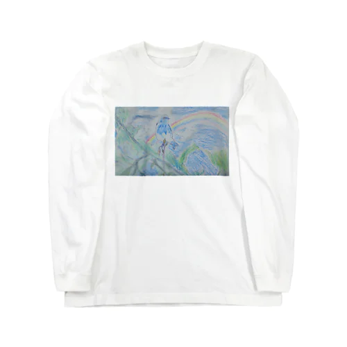 鳥（青い鳥) Long Sleeve T-Shirt