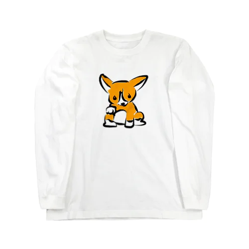 こーぎー(お手) Long Sleeve T-Shirt