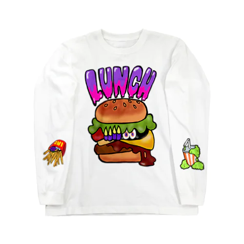 ランチ（チーズバーガー） Long Sleeve T-Shirt