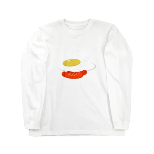 イケてる赤ウインナー Long Sleeve T-Shirt