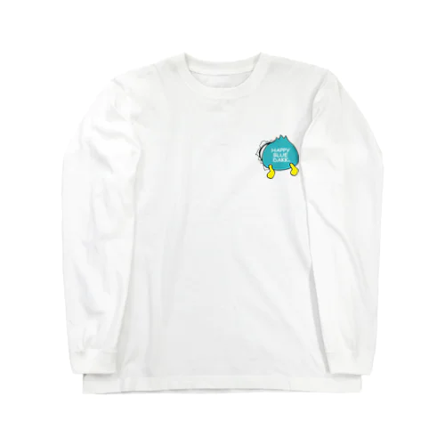 壁突っ込みダック Long Sleeve T-Shirt