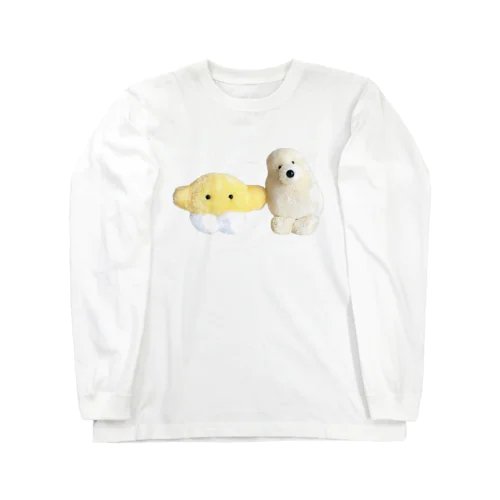 小さいレモンの赤ちゃんと豆粒 Long Sleeve T-Shirt