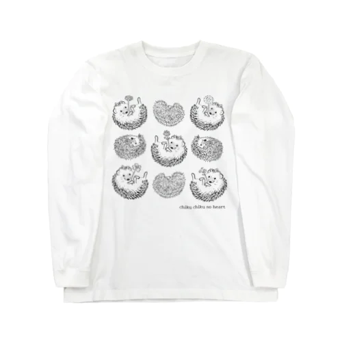 ちくちくのハート-flower- Long Sleeve T-Shirt