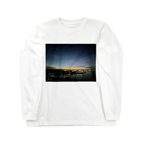 シンガポールの海 Long Sleeve T-Shirt