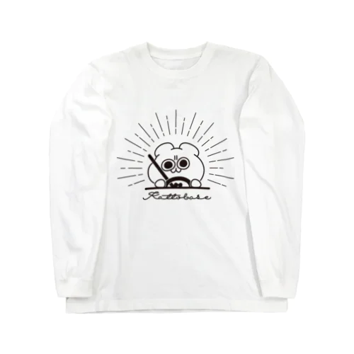 かっ飛ばせ！テディ轟 黒 Long Sleeve T-Shirt