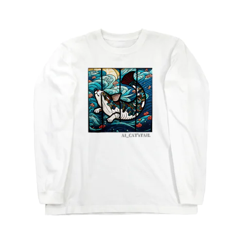 AI_CAT'sTAIL　変猫　サバ　T Long Sleeve T-Shirt