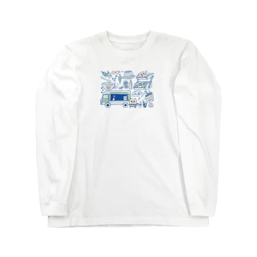 キッチンカーたぬき Long Sleeve T-Shirt