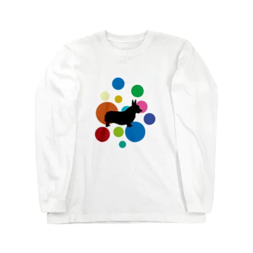 カラフルコーギー Long Sleeve T-Shirt