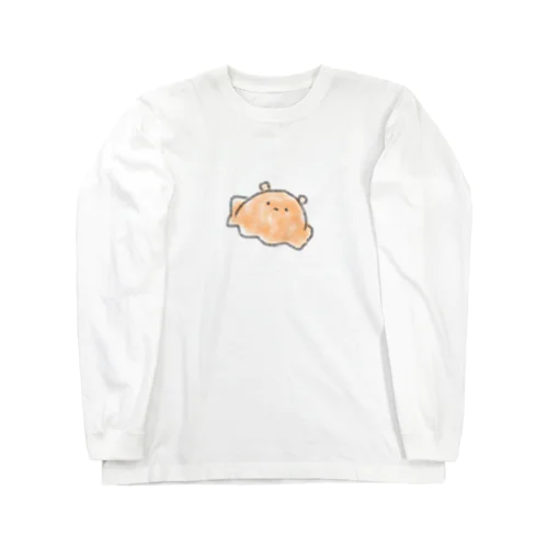 やるきのないどつぶつたち　めんだこ Long Sleeve T-Shirt