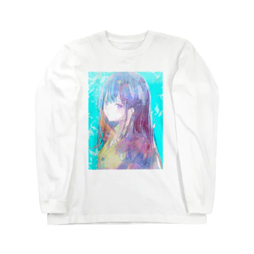 青髪 Long Sleeve T-Shirt